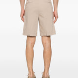Pantaloncini con passanti per cintura in beige Zegna - uomo 