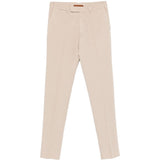Pantaloni chino con passanti per cintura in beige Zegna - uomo 