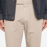 Pantaloni chino con passanti per cintura in beige Zegna - uomo 