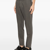Pantaloni chino con passanti per cintura in grigio Zegna - uomo 