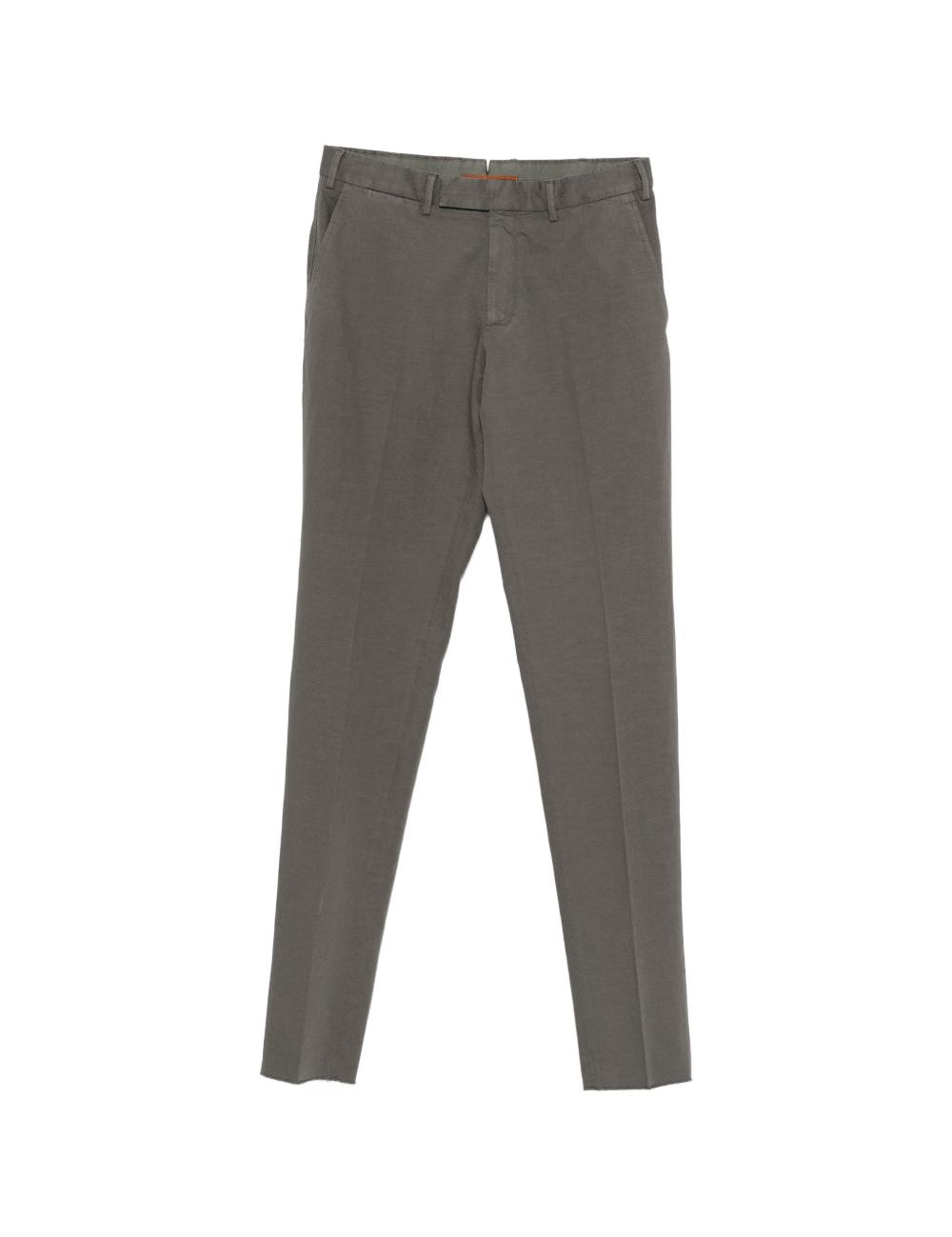 Pantaloni chino con passanti per cintura in grigio Zegna - uomo 