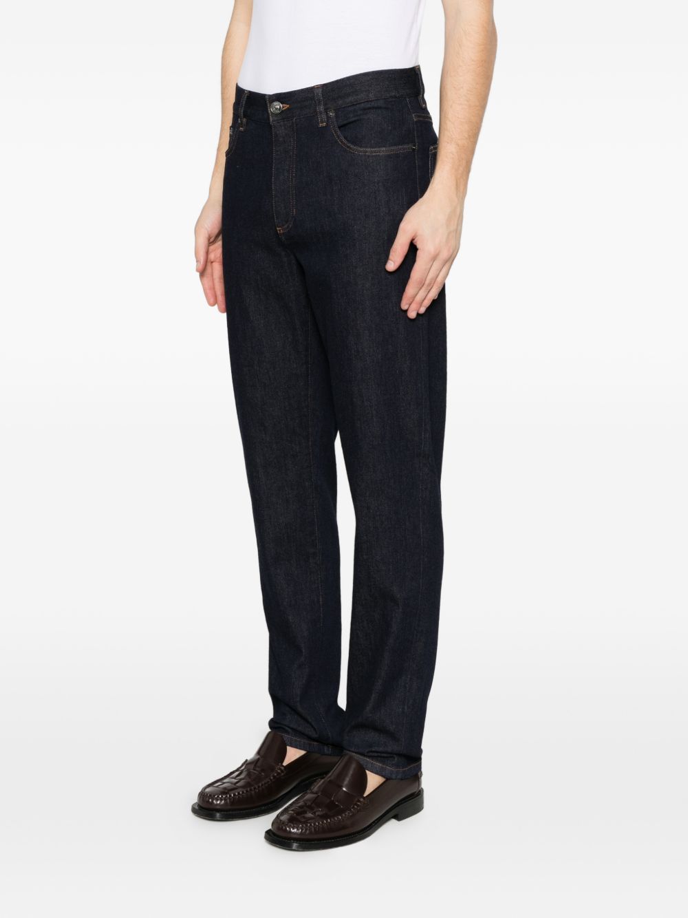 Jeans con bottoni in blui Zegna - uomo 