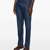 Jeans City  in blu Zegna - uomo 