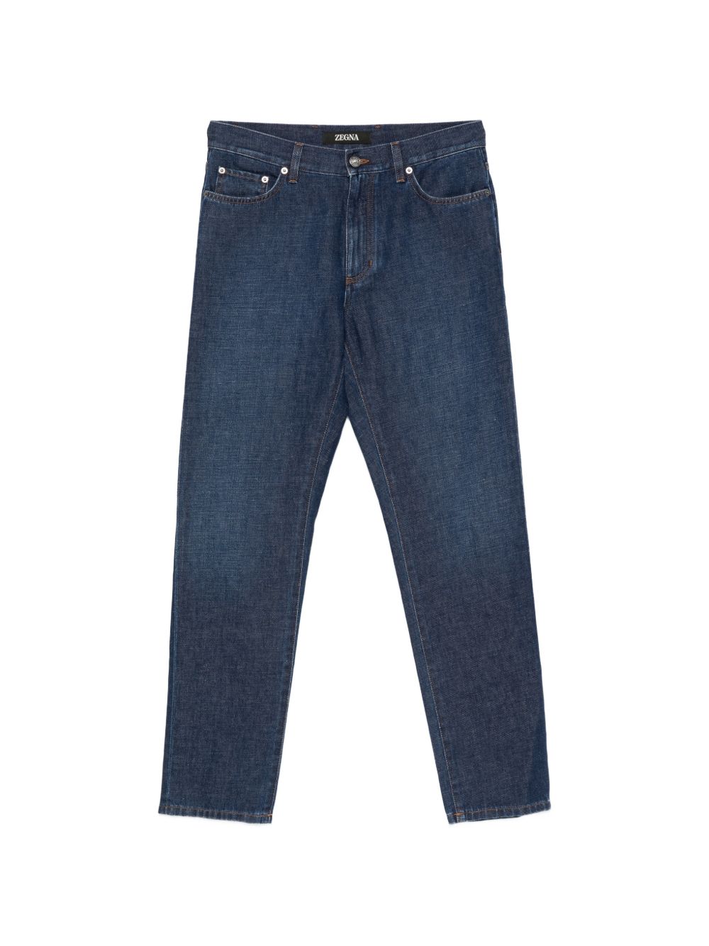 Jeans City  in blu Zegna - uomo 