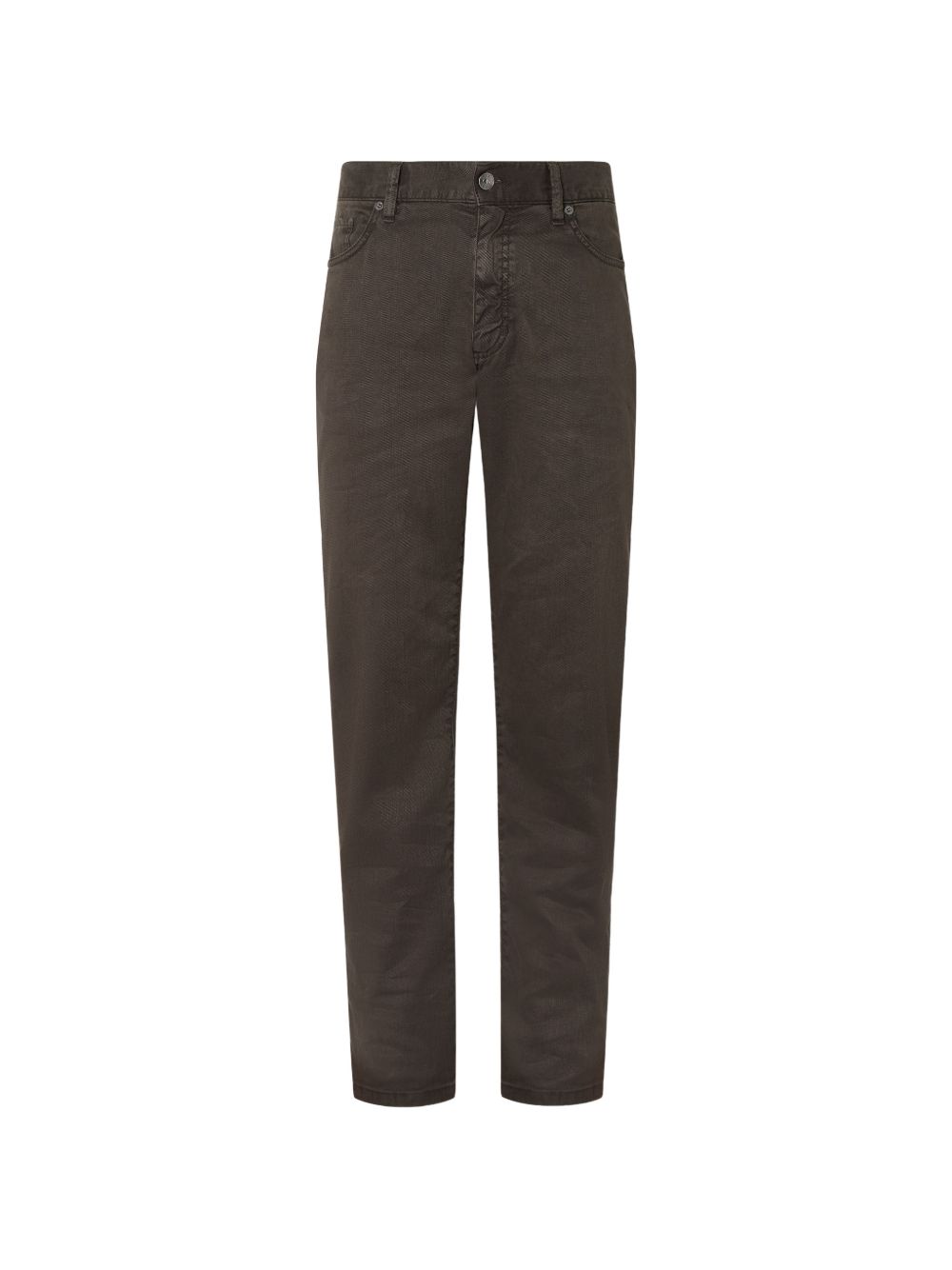 Pantaloni Stretch Roccia in nero Zegna - uomo 