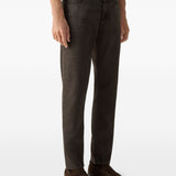 Pantaloni Stretch Roccia in nero Zegna - uomo 