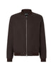 Men's Zegna Brown Linen Oasis Bomber Jacket