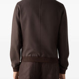 Bomber Oasi Lino in marrone Zegna - uomo 