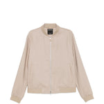 Giacca con zip oasi in beige Zegna - uomo 