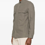 Camicia in lino oasi in verde Zegna - uomo 
