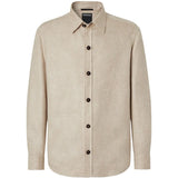 Camicia con bottoni in beige Zegna - uomo 