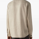 Camicia con bottoni in beige Zegna - uomo 