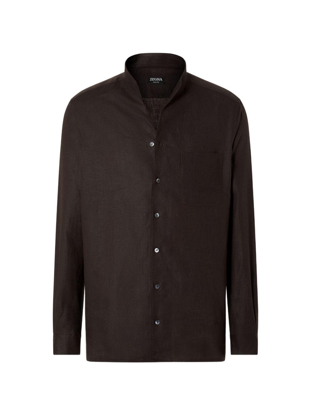 Camicia Di Lino Oasis in marrone Zegna - uomo 