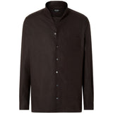 Camicia Di Lino Oasis in marrone Zegna - uomo 