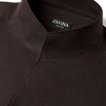 Camicia Di Lino Oasis in marrone Zegna - uomo 
