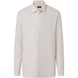 Camicia a maniche lunghe oasi in beige Zegna - uomo 