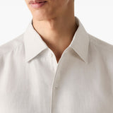 Camicia a maniche lunghe oasi in beige Zegna - uomo 