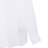Camicia a maniche lunghe con bottoni in bianco Zegna - uomo 