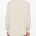 Camicia classica a maniche lunghe in beige Zegna - uomo 