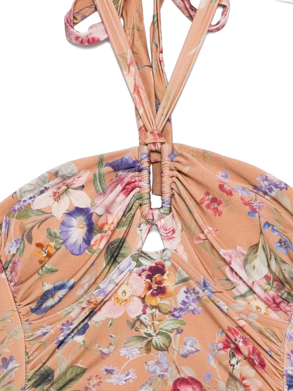 Costume da bagno Patience intero pesca Zimmermann - donna 