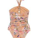 Costume da bagno Patience intero pesca Zimmermann - donna 