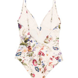 Costume da bagno a fiori multicolor Zimmermann - donna 