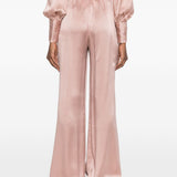 PANTALONI A GAMBA AMPIA CON CINTURA in rosa Zimmermann - donna 