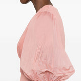 Abito mini con pieghe in rosa ZIMMERMANN - donna 