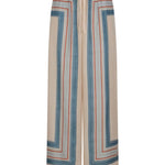 Pantaloni a righe con coulisse beige Zimmermann - donna 