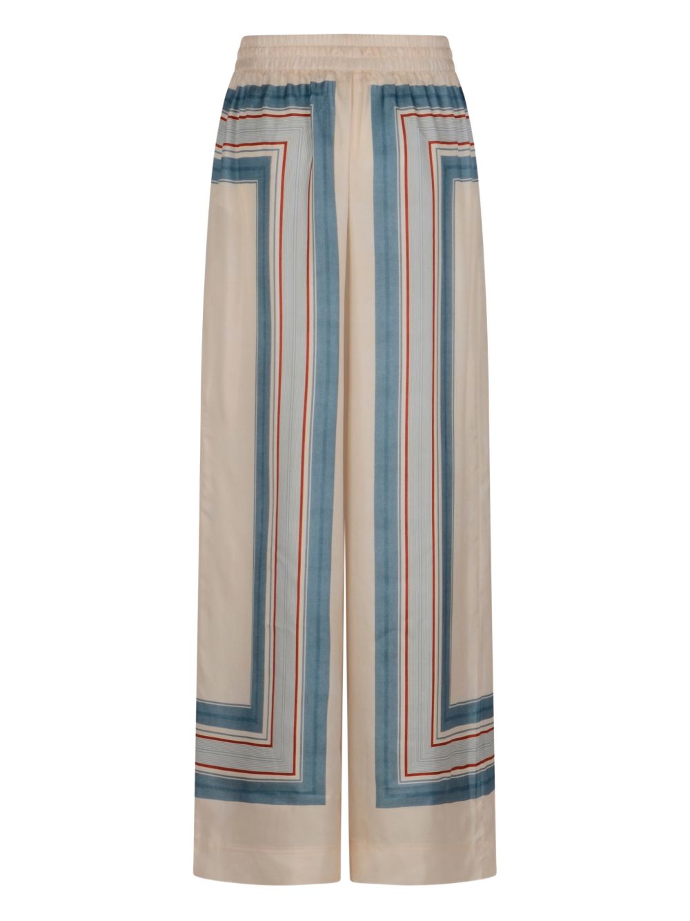 Pantaloni a righe con coulisse beige Zimmermann - donna 