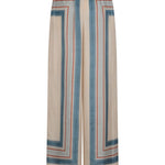 Pantaloni a righe con coulisse beige Zimmermann - donna 