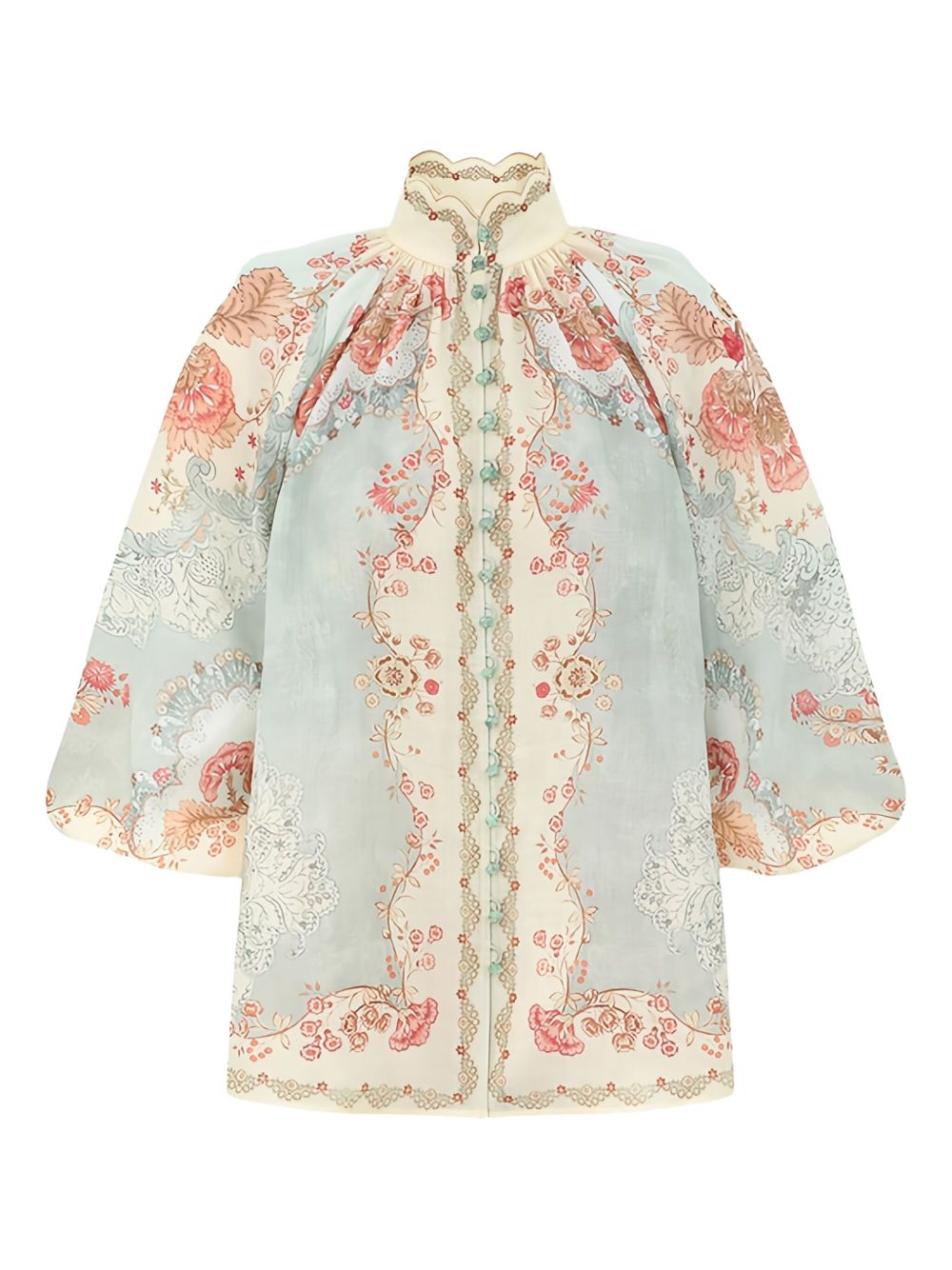 Camicia con stampa grafica multicolore Zimmermann - donna 