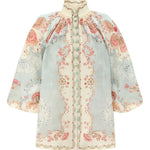 Camicia con stampa grafica multicolore Zimmermann - donna 