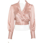 Blusa a portafoglio in rosa Zimmermann - donna 