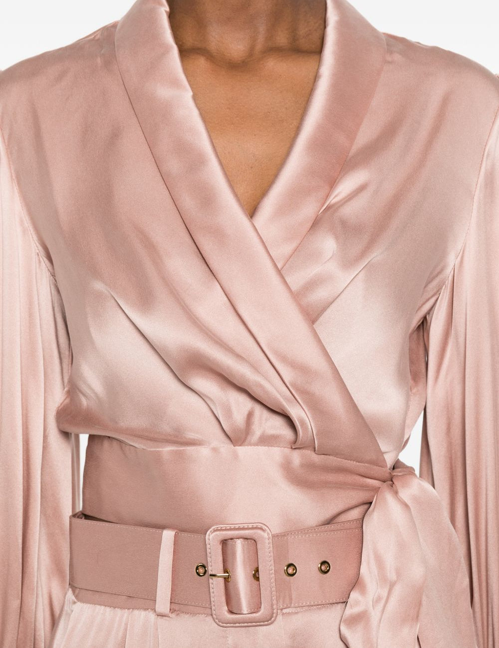 Blusa a portafoglio in rosa Zimmermann - donna 
