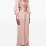Blusa a portafoglio in rosa Zimmermann - donna 