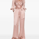 Blusa a portafoglio in rosa Zimmermann - donna 