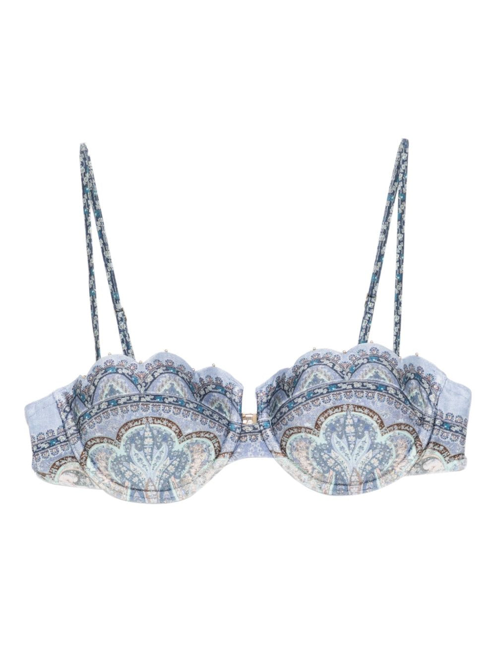 Top bikini Wanderlust in azzurro Zimmermann - donna 