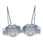 Top bikini Wanderlust in azzurro Zimmermann - donna 