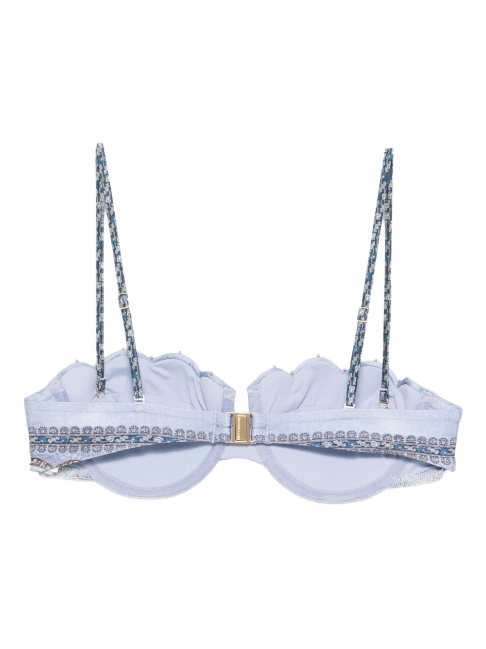 Top bikini Wanderlust in azzurro Zimmermann - donna 