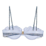 Top bikini Wanderlust in azzurro Zimmermann - donna 