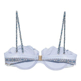 Top bikini Wanderlust in azzurro Zimmermann - donna 