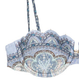 Top bikini Wanderlust in azzurro Zimmermann - donna 