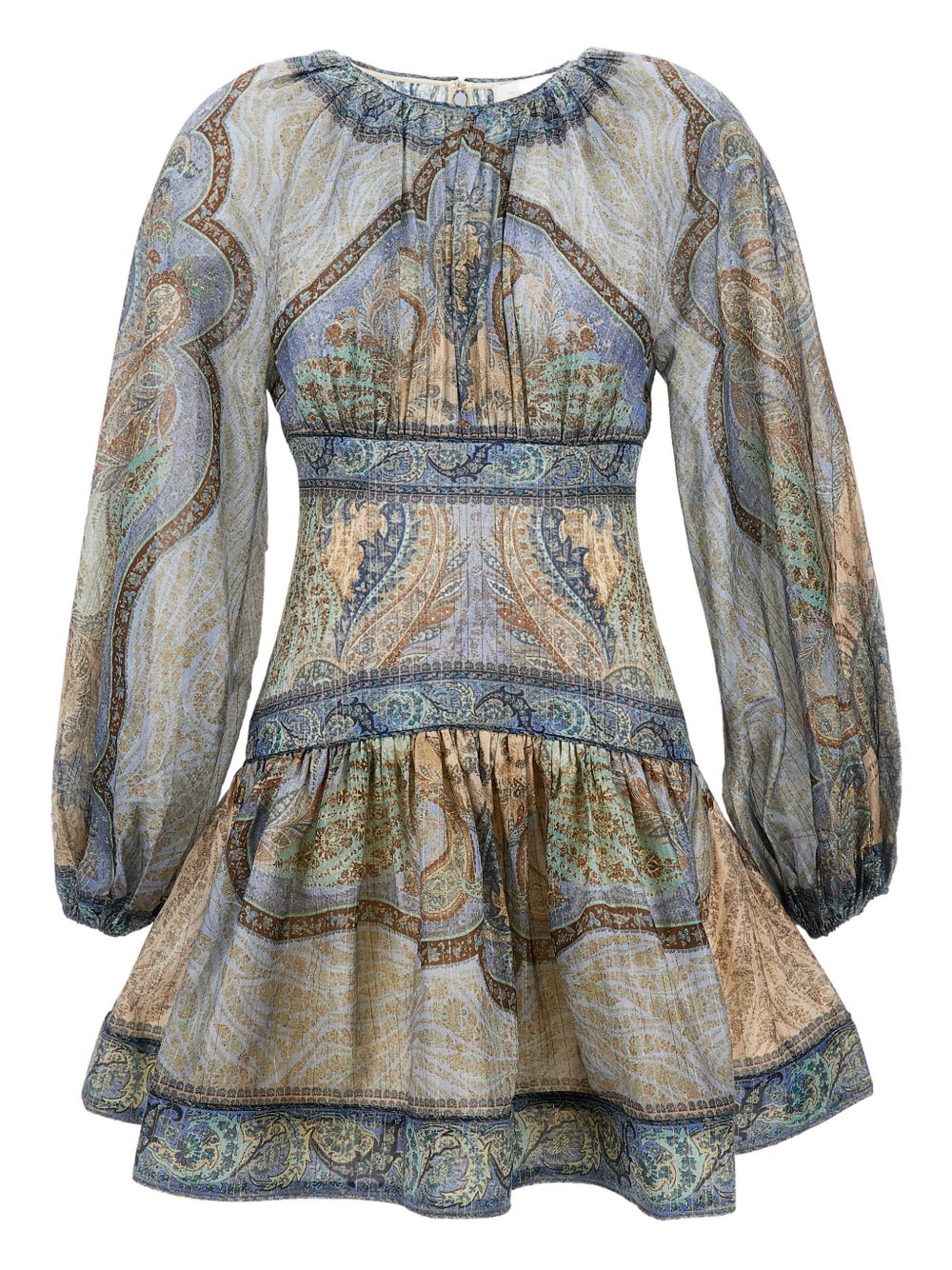 Mini abito Wanderlust in blu Zimmermann - donna 