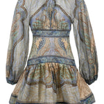 Mini abito Wanderlust in blu Zimmermann - donna 