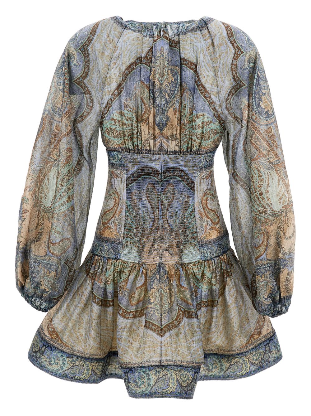 Mini abito Wanderlust in blu Zimmermann - donna 
