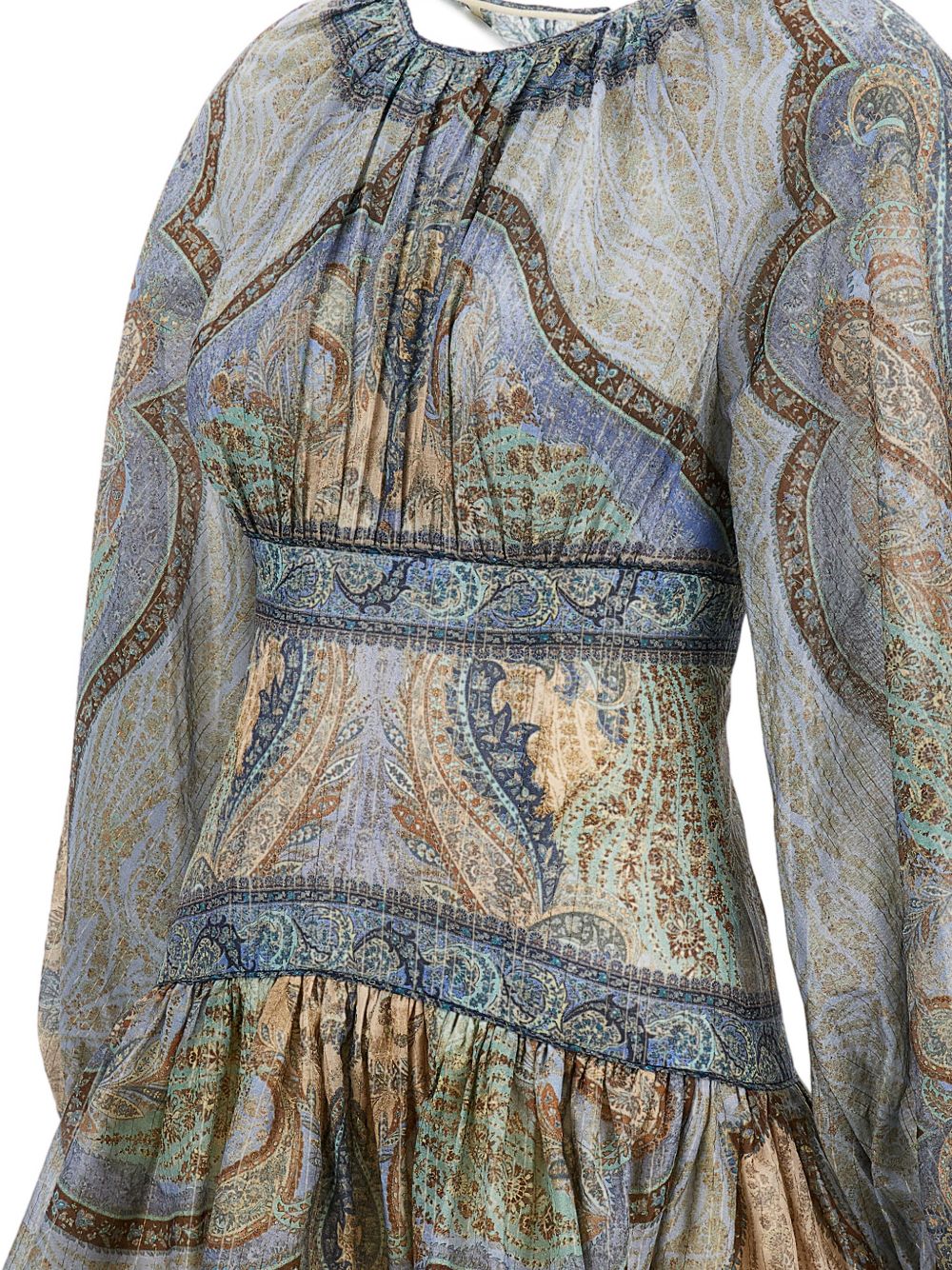 Mini abito Wanderlust in blu Zimmermann - donna 