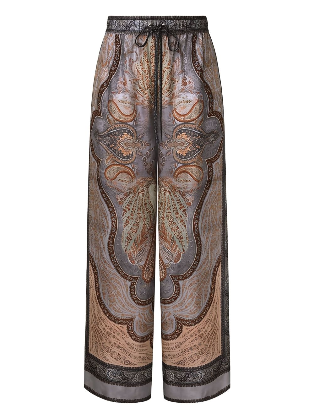 Pantaloni con coulisse in vita in multicolore Zimmermann - donna 
