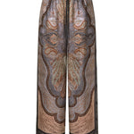 Pantaloni con coulisse in vita in multicolore Zimmermann - donna 
