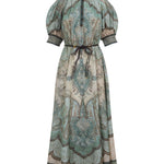 Abito a collo alto in verde Zimmermann - donna 